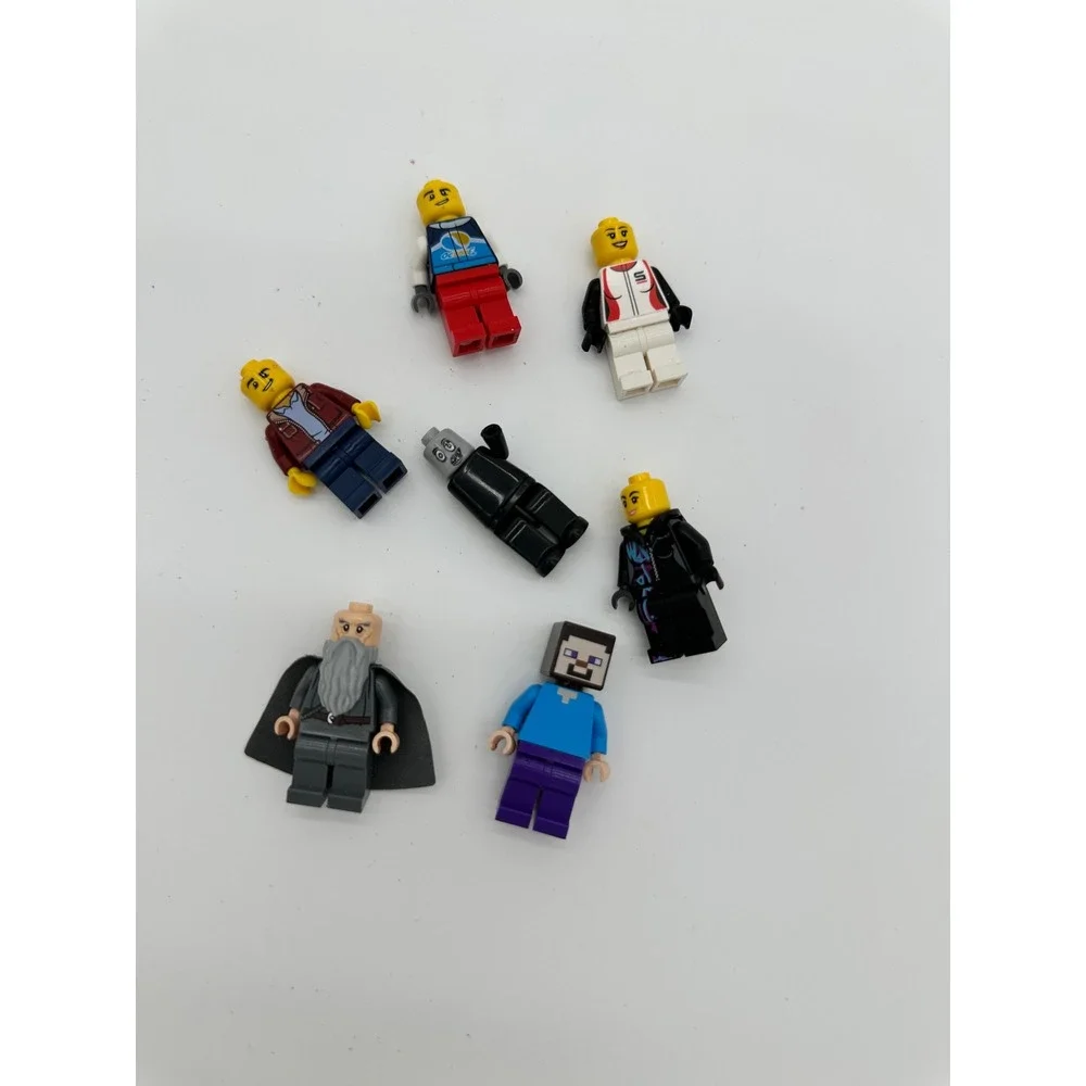 LEGO Minifigures Lot Mixed Characters Minecraft Steve‎ Wizard Octan Multicolor